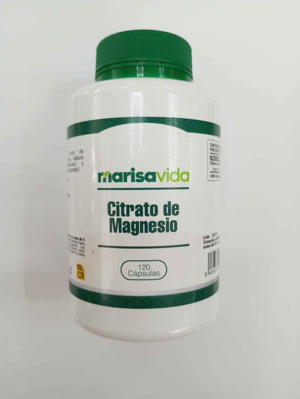 CITRATO DE MAGNESIO
