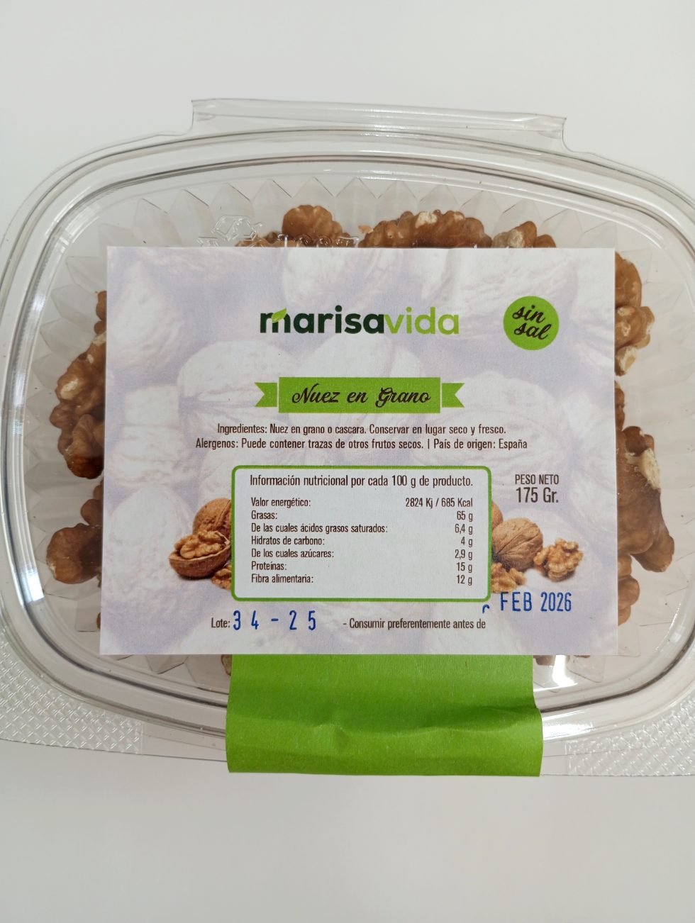 NUECES PELADAS