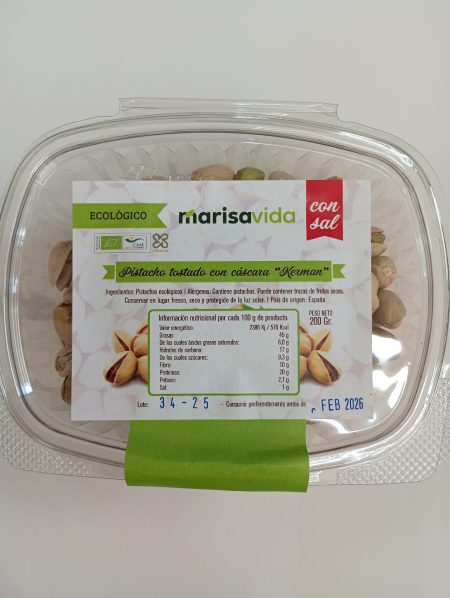 PISTACHOS ECOLÓGICOS
