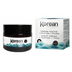 Crema facial coreana de noche