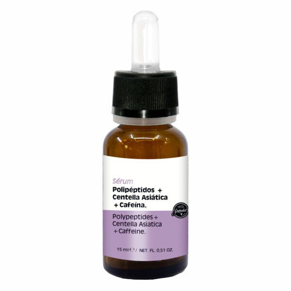 SÉRUM REAFIRMAR – Polipéptidos + Centella Asiática + Cafeína (15ml)