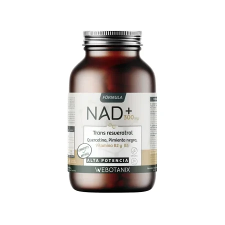 NAD+, trans resveratrol, 60 cápsulas